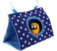 Genérico De Parakeet - Winter Hammock | Tent House for Birds and Velvet, Sleeping Bed for Birds, Cage Accessories for Winter Parrots, Cockatiels, Canaries