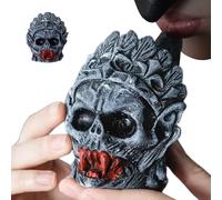 Genérico Death Whistle - Halloween Vampire Aztec Death Whistle, Loudest & Authentic Human Sound Cry | Gothic Portable Survival Tool for Outdoor Sports