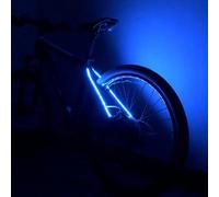 Generico Decorative Bicycle Wheel Lights | Waterproof Bicycle Spoke Lights | Battery Powered Dustproof Warning Lights for Night Riding, Durable Bike with Van