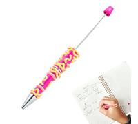 Generico Decorative Pen with Beads | Decorative Bullet Pencils, Materials for Jewellery School Stationery for Notes Diary Creativity Birthday Home Teachers Students