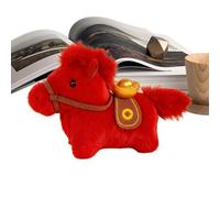 Generico Decorative Plush Horse | Plush Charm Collection Decoration 2026, Horse Shaped Home Decorations for New Year, for Family, Friends, Women, Men