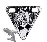 Genérico Decorative triangle plate for family excursions adults touring the mountain biking that displace urban cycling of children