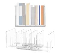 Generico Desk Document Organizer | Expandable Office Organiser with Compartments | 5 Compartments Archive for Sheets and Letters | Student Teacher Desk and Classroom