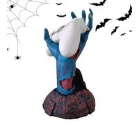 Genérico Desk Figures, Hand of Death, for Desk, Halloween Decoration, Resin for Shelf, Desk, Living Room, Bedroom, Bathroom, Kitchen, Garden, Balcony, Bedside Table