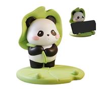 Generico Desk Phone Holder, Resin Panda Figurines Decorative - Funny Ornament for Phones and Tablets | Ideal for Home Office Travel Birthdays and Practical Decorations