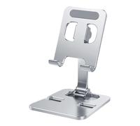 Genérico Desktop Mobile Phone Stand, Adjustable and Foldable, Foldable Stand for Mobile Smartphone - for Home Office Bedroom Study Living Room College Dorm