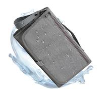 Genérico Diaper Bag | Waterproof Storage Organizer | Diaper Bag with Changing Pad, for Travel, Hiking, Beach, Short Excursions, Picnic, Family Outings, light grey, Consulte la descripción