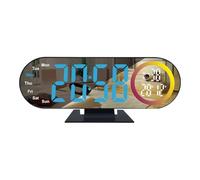 Generico Digital Desk Alarm Clock LED Display Mirror for the Time