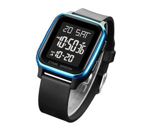 Generico Digital Watch, Comfortable and Elegant - Square Wrist Watch for Father Husband Boyfriend Wife Girlfriend Birthday Christmas New Year Dating and Commuting, blue, Please refer to the