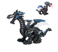 Generico Dinosaur Robot Toy - Electric Walking Roaring Dragon with E, Battle Dinosaur with STEM Learning | Gift for Boys and Girls 3-12 Years for Party by C