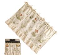 Genérico Dishwasher Curtain Cover | Elegant Culinary Tool - Curtains for Kitchen, Utensils, Kitchen Towels, Hotel, Bedroom, Apartment Rent, Restaurant and