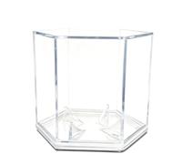 Genérico Display Case - Baseball Golf Ball Holder, Dust Proof Autographed Ball Shadow Box, Collectible Sports Remembrances Rack for Bedroom Dorm Apartment Home Use, Desk Shelf Organizer, Multi Color
