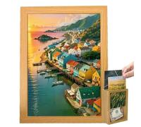 Generico Display Photo Frame - 7 Inch Wooden Secrets Hidden Storage Boxes | Home Safe Box for Friends, Valuables, Gems, Jewelry