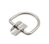 Generico Diving Belt D-Ring - Stainless Steel | Belt Stopper and Fastening Loop for Belt with Buckle Placed on the Side, Base for Wheels on the Side and for Snorkeling