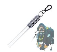 Genérico Diving Flashlight, Diving Lights, Bright Underwater Light with Clip, Light with LED Light Bar, Constant on and Flashing, 50 Hour Burn Time, Alime Light