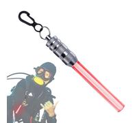 Genérico Diving Flashlight for Diving Diving Flashlight - Bright Underwater Light with Clip | LED Light, Constant On and Flashing, Warning Light with 50 Hours of Com Life