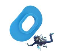 Genérico Diving Mouthpiece Snorkel Mouthpiece Replacement | Silicone Lip Biting Lip Protector | Underwater Diving Breathing Device Safe Apnea Equipment