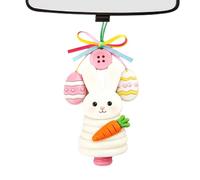 Genérico DIY Buttons Kit - Rabbit, Carrot and Egg Pendant Making Kit | DIY Colorful Craft Kit for Beginners, Gift for Christmas, Birthday and for