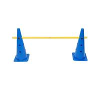Generico Dog Agility Training Equipment, 15 in Heavy-Duty Portable, Adaptable Rehabilitation Support Dog Agility Training Hurdle Cone Set | for Competition Play Exercise Indoor Outdoor Park Home