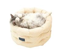 Genérico Dog Bed - Cat Cave Bed | Sofa with Raised Edges | Washable Comfortable Cat Basket and | Washable Sofa with Raised Edge Ideal for Christmas, Winter, Indoor