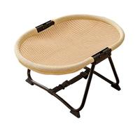 Genérico Dog Bed for Outdoor Dogs, Portable Folding Hammock Non-Slip - Folding Raised Bed 57 x 41 x 26 cm for Pets | for Pets, Puppies, Sleeping, Resting, Camping and Traveling