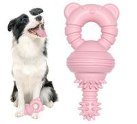 Generico Dog Chew Toy Pacifier - Molar Clean Teeth Rubber Toy | Barbed Pacifier Shape Indestructible Dog Toys | Rubber Care Chewing Cleaning Stick | Teeth Cleaning and Gum Massage Tough Dogs Toys