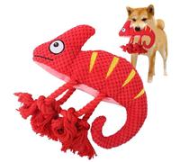 Genérico Dog Chew Toys, Stuffed Pet Chameleon Toy | Luxurious Fabric Interactive Pet Toy for Dogs, Cats and Other Small Animals