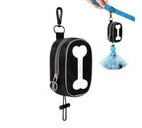 Generico Dog Dropping Bag Holder - 12cm Hands-Free Waste Bag Holder Portable Durable Attachment on | Convenient Pet Cleaning Dispenser p