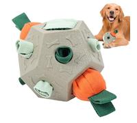 Genérico Dog Food Dispenser Toy Funny Chew Toy with Canine Enrichment Treat Dispenser with Squeaky Sound for Living Room Balcony Garden Pets