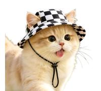 Generico Dog Hat | Non-slip Summer Supplies Wide Brim - Summer Hat for Cats and Dogs, Suitable for Small Medium Large Puppies Kittens Camping Fishing Outdoor
