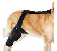 Generico Dog Knee Brace, Dog Knee Support Brace | Neoprene Hip Support for Dogs Knee Support, Adjustable Traction Belt for Cross Tie for Ligament Injuries