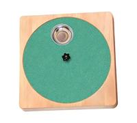 Genérico Dog Scratch Board - 11.8x11.8x1.37inch Non-Slip Rotating Interactive Toys,Nail Scratcher Board For Dogs - For Small Medium Large Boredom Indoor Outdoor Home Furniture Carpet Couch Protection