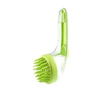 Generico Dog Shampoo Brush | Cat Dog Massage Fish Scrubber Cat Wash Scrubber with Travel Soap Dispenser for Pool Toiletry Pool an