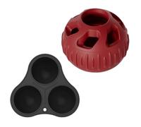 Generico Dog Slow Feeder Ball - 2x Treat Dog Treat Ball | Dispensing Dance Puzzle, Interactive Dog Ball Toys, Puzzles Dispenser for Health, Dog, Pets,