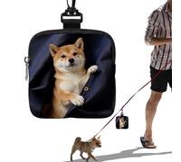 Generico Dog Snack Bag, Portable Waterproof Cute Snack Dispenser - Dog Training Reward Bags - for Outdoor Activities such as Trekking, Picnic,