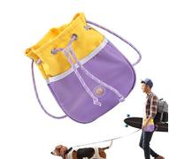 Generico Dog Snack Bag, Shoulder Bag for Dog Training | Adjustable Waterproof Pet Snack Bag | for Outdoor Adventure Walking Jogging Hiking Camping