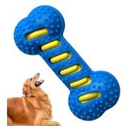 Genérico Dog Toy with Squeak - Dog Bone Toy, Interactive Game to Bite and Stimulate the Senses, for Boredom, Teething and Training