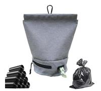 Generico Dog Waste Bag Holder - Odour Resistant with Flexible Hook | Waterproof Bag Holder for Leashes - for Puppies Walking Camping Picnic Running