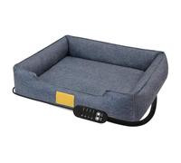 Genérico Dog Winter Bed - USB Dog Heating Pad, USB Powered 4-Temp Pet Heating Pad with Timer for Dogs Cats Puppy Kitten | Warm Indoor Winter Sleeping Mat for Home Living Room Balcony Apartment