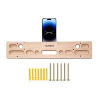 Generico Door Keypad - Solid Wood Rock Climbing Hangboard, Ergonomic Handles, Compact Wall Mount Tool | Dita