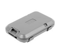 Generico Door Lock, Aluminum Waterproof Case with Lock - Portable Multifunctional Security Supplies, Pocket Protectors for Debt, Credit, Dark Gray, riferimento alla descrizione, Reference description