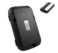 Generico Door Lock, Aluminum Waterproof Case with Lock - Portable Multifunctional Security Supplies, Pocket Protectors for Debt, Credit, Black, riferimento alla descrizione, Reference description