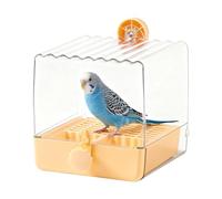 Generico Douche pour Oiseaux - Abreuvoir avec Douche - Boîte À Nourriture | pour Oiseaux De Petite Et Moyenne Taille Perroquets Inséparables Perruches Mannikin Accessoires pour Cage