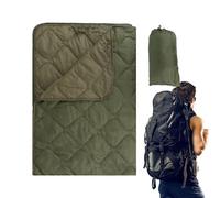 Genérico Down Camping Blanket,Waterproof Camping Blanket,Large Outdoor Travel Blanket | Multifunctional Warm Comforter for Backpacking in Cold Weather