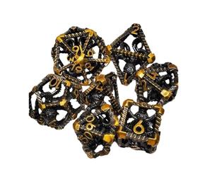 Generico Dragon Set - Hollow Design Cubes - Das Kit, Polyhedral Collection, Rpg Equipment | Hollow Dragon Art Design for Narrative Adventures Create