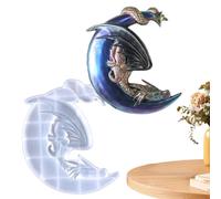 Genérico Dragon Silicone Mold - Silicone 26x21.3x2.8cm | Silicones Mold, 3D Dragon Animal Resin Fondant Chocolate Molds | Baking Tool For Cake Decorating Craft Use