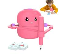 Generico Drawing Robot for Children, Robot and Painting with 100 Word Development Cards Hand-Eye Coordination, Gift for Girls and Small Boys