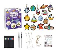 Genérico Drawing Set With Foam Texture - Pictorial Art | Painting Kit With 3D Effect, For Children and Adults Creative Projects Activity Game at Home and School