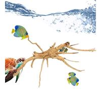 Generico Driftwood Sinkable for Aquarium, Tree Trunk Decoration Wooden Tank | Solid Wood Reptile Terrarium Decoration, Aquarium Accessories for T Plants