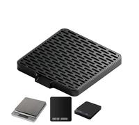 Generico Drip Tray for Coffee Scales | Double Layer Self-Draining - Draining Board Coffee Scales, Hobbists and Morning Preparation Fans